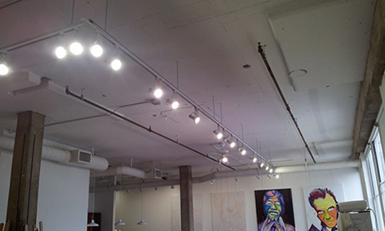 art gallery lighting